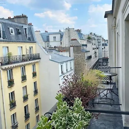 Sunny 2 Bedroom In Batignolles Appartamento *