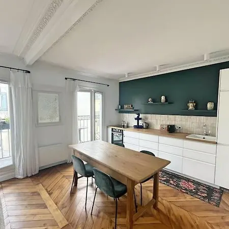 Appartamento Sunny 2 Bedroom In Batignolles *