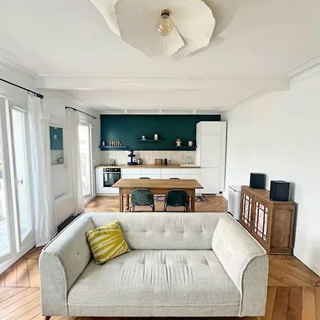 Appartamento Sunny 2 Bedroom In Batignolles